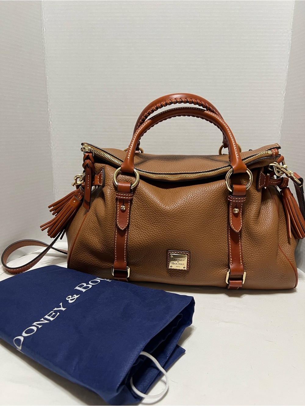 DOONEY & BOURKE FLORENTINE SATCHEL